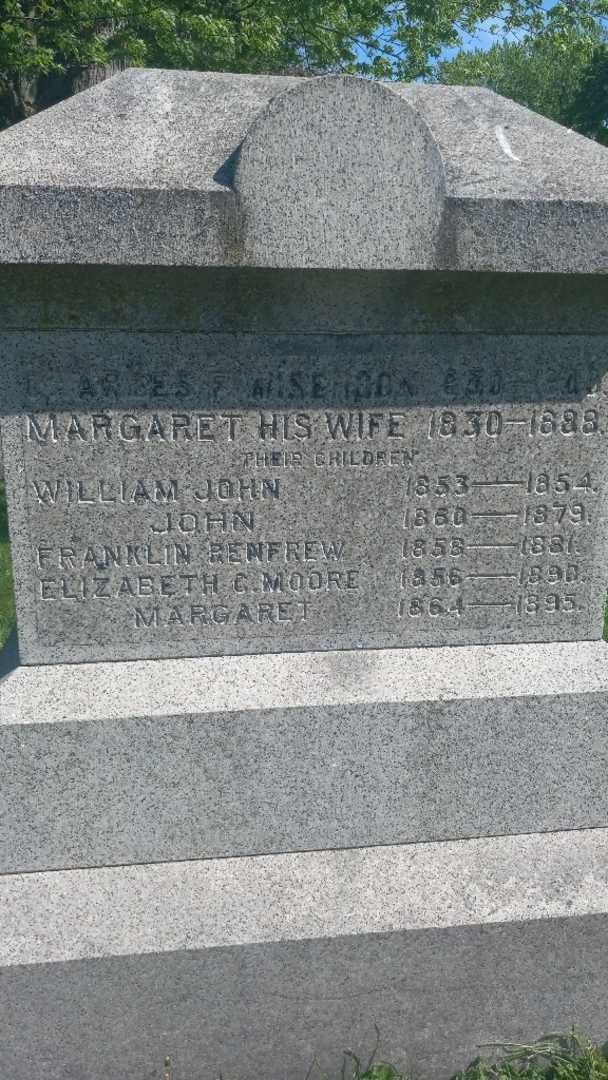 William John Wisehoon's grave. Photo 3