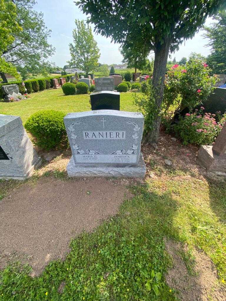 Dominick Ranieri's grave. Photo 1