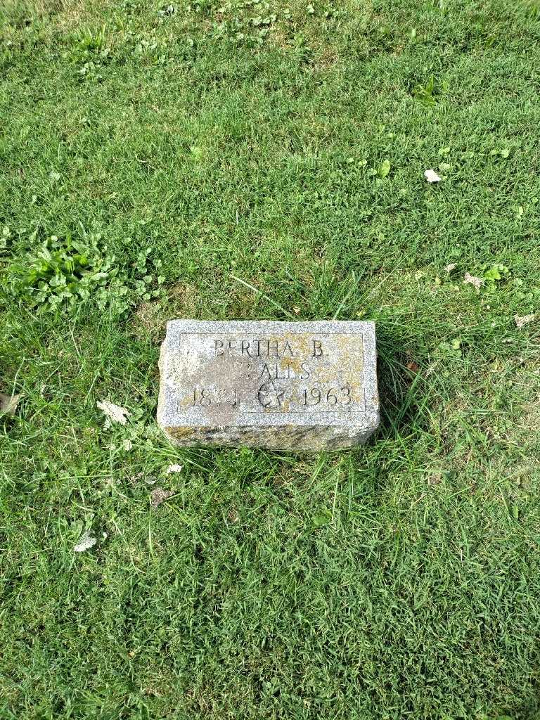 Bertha B. Vanskoik Seales's grave. Photo 2