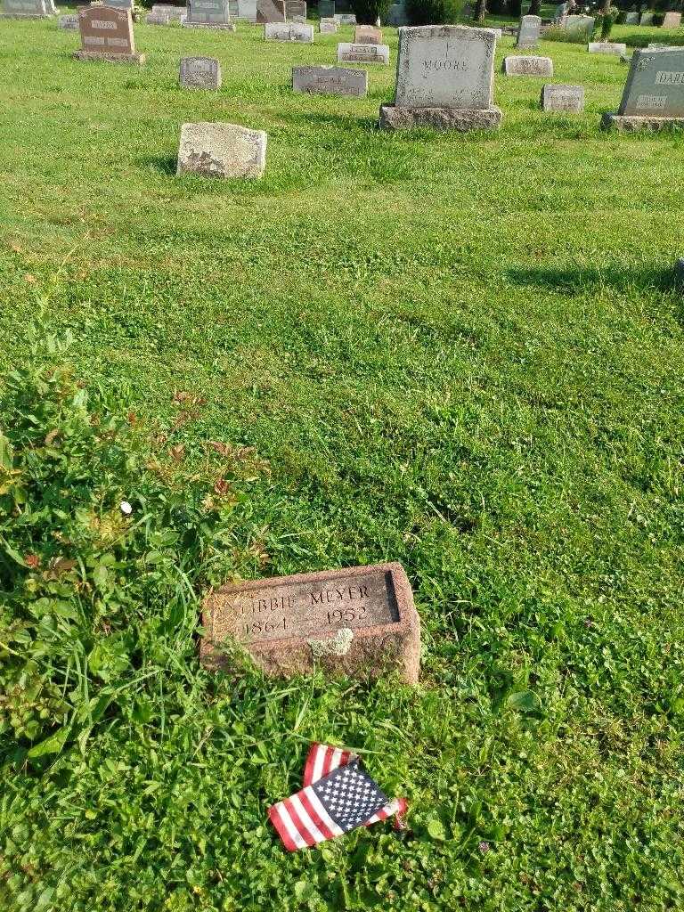 Libbie Meyer's grave. Photo 1