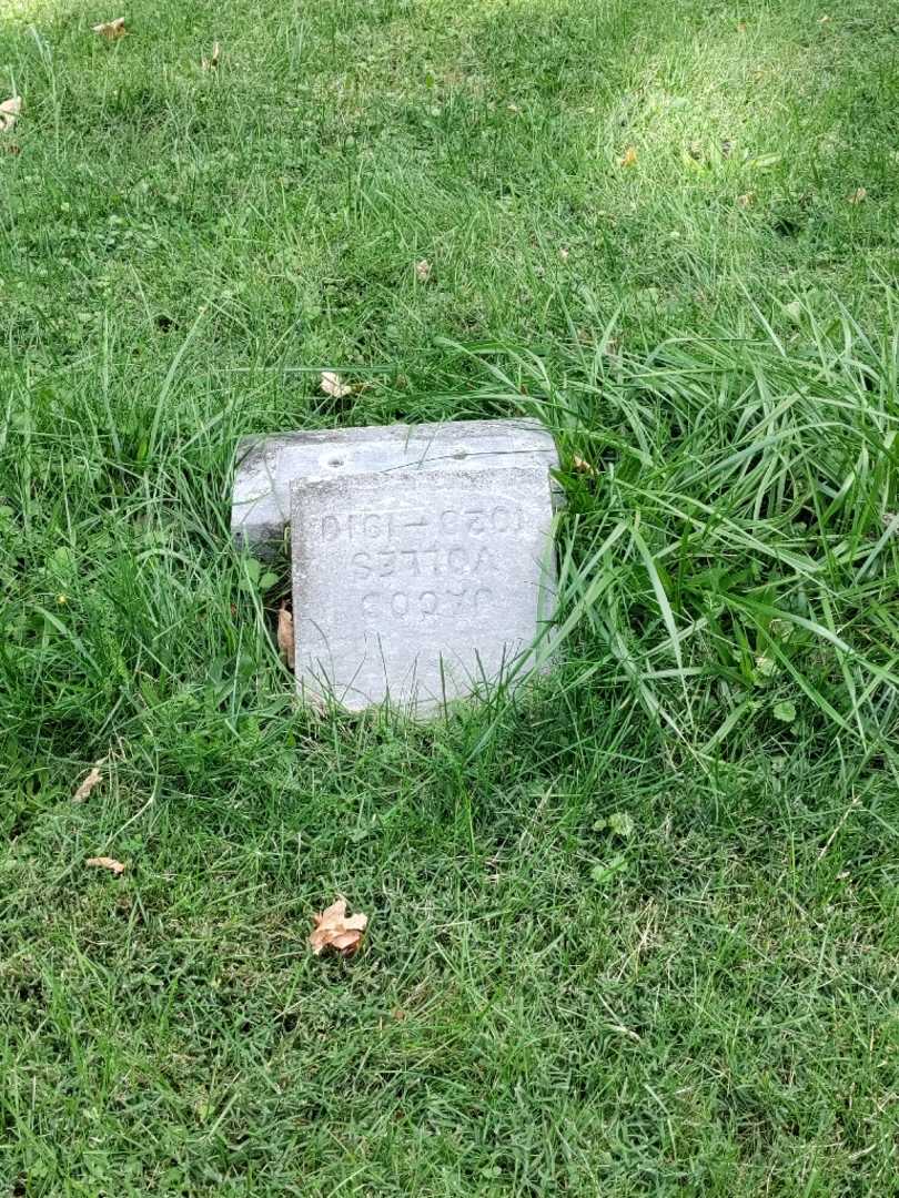 Jacob Volles's grave. Photo 2