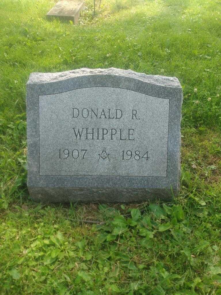 Donald R. Whipple's grave. Photo 2