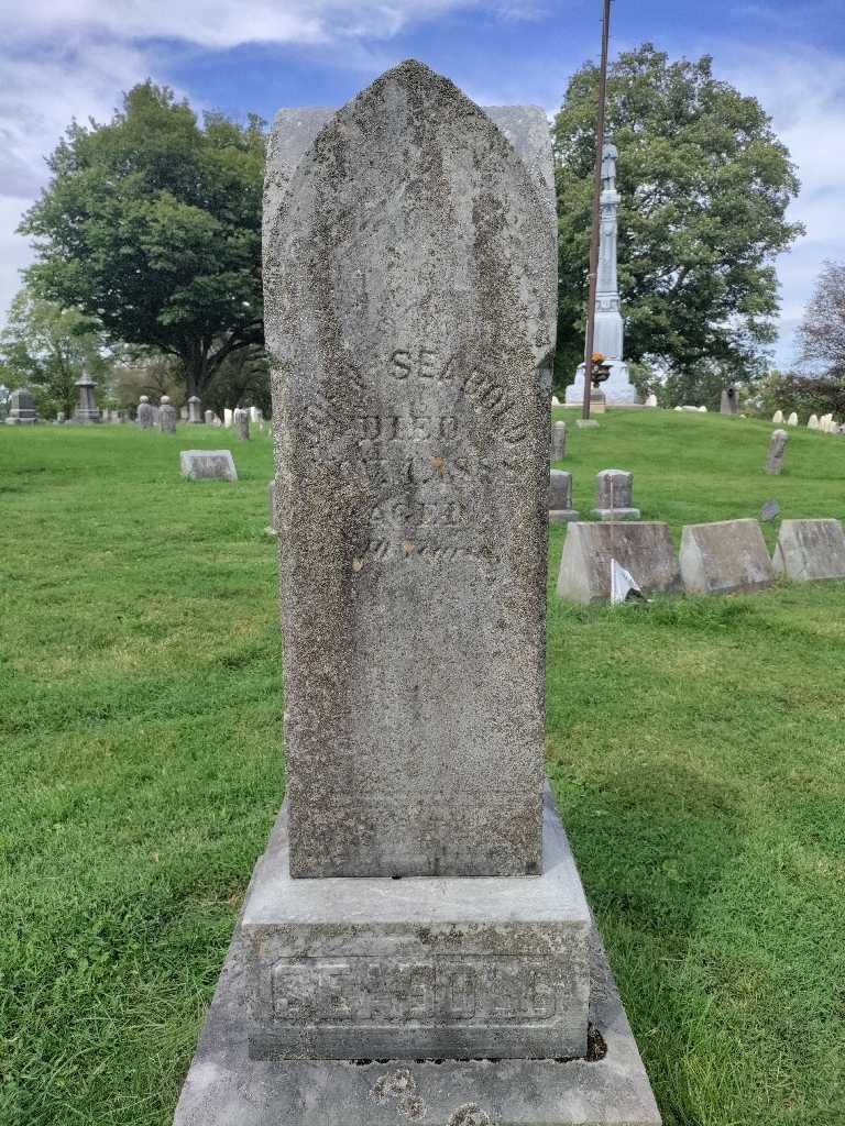 John Seabold's grave. Photo 3