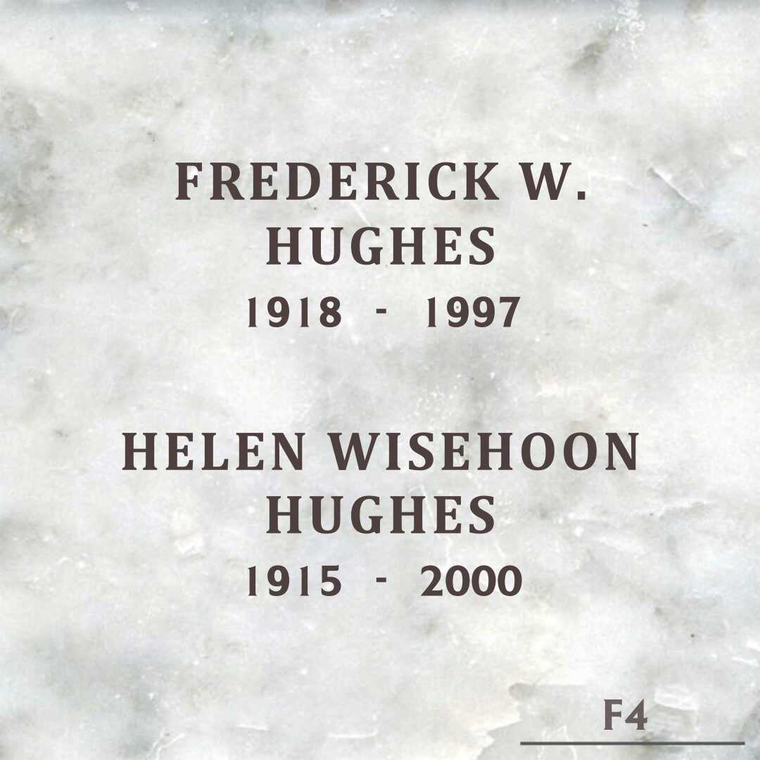 Frederick W. Hughes's grave