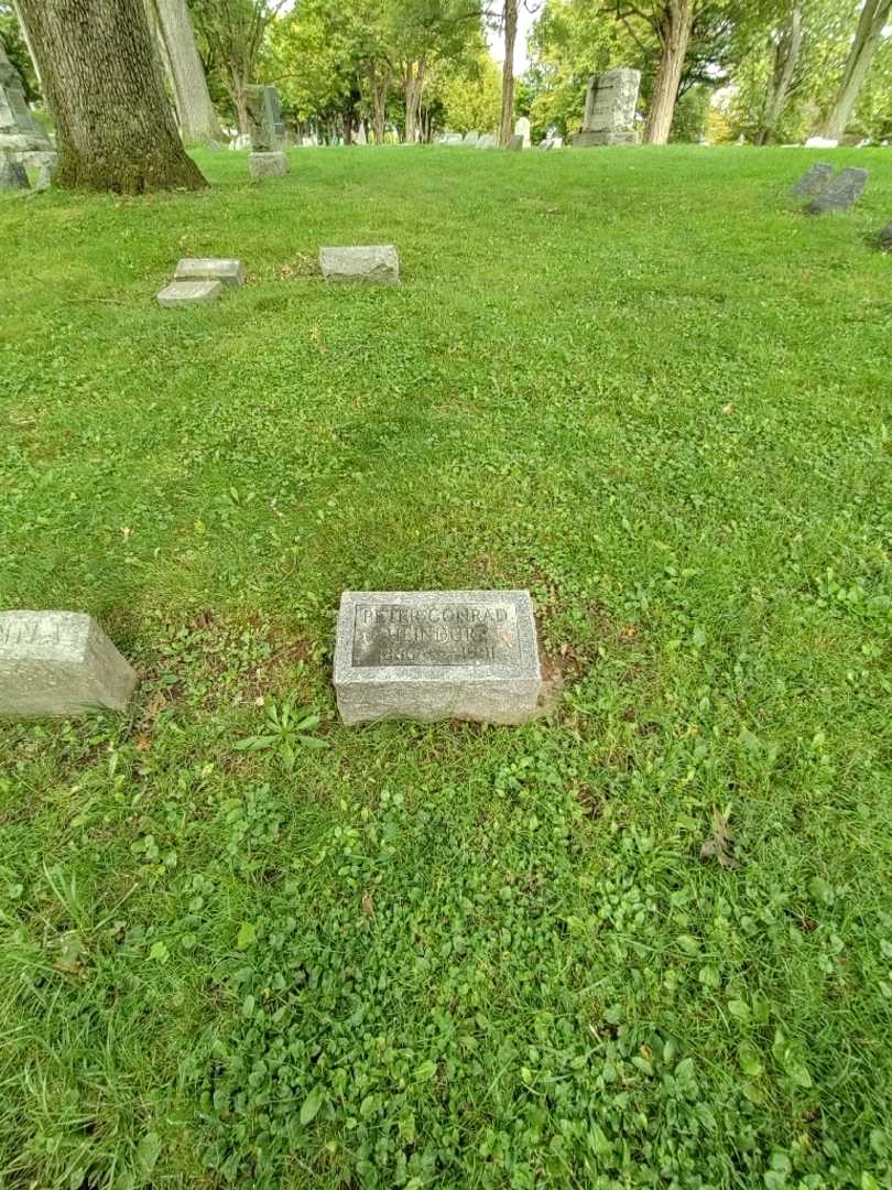 Peter Conrad Heindorf's grave. Photo 1