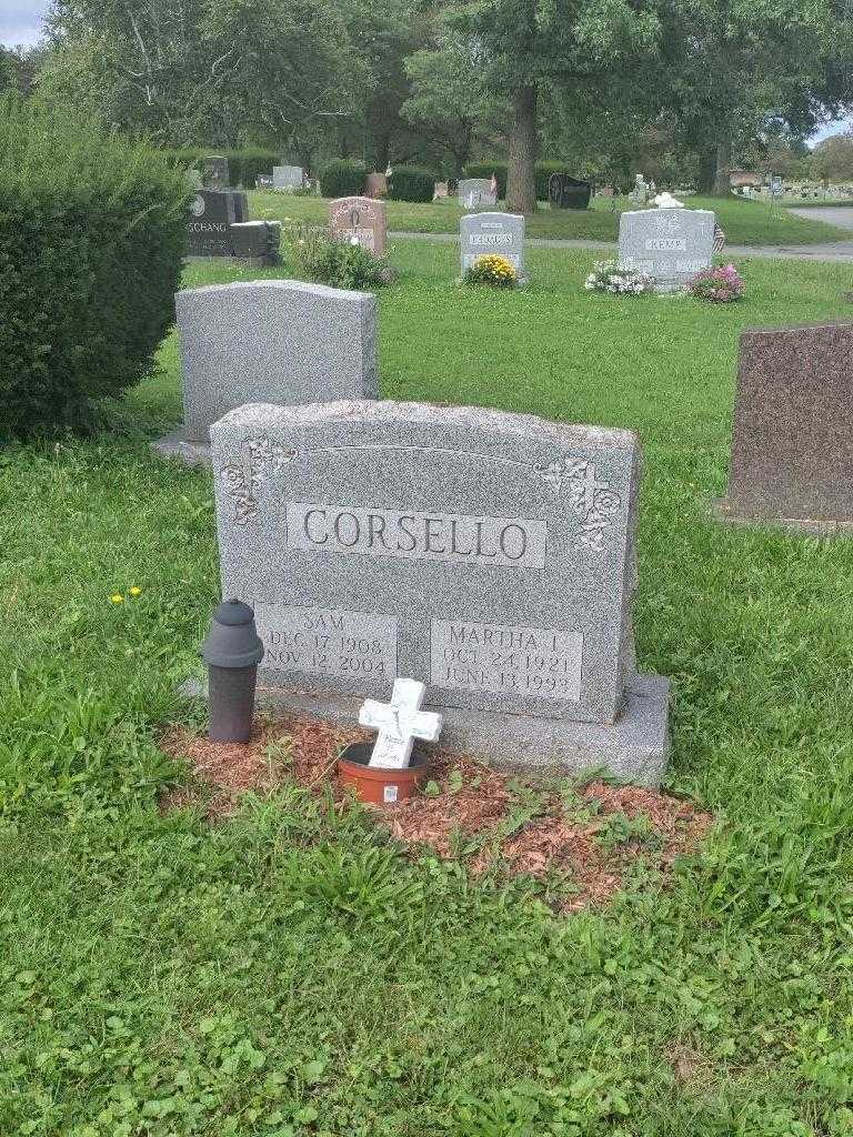 Sam Corsello's grave. Photo 3
