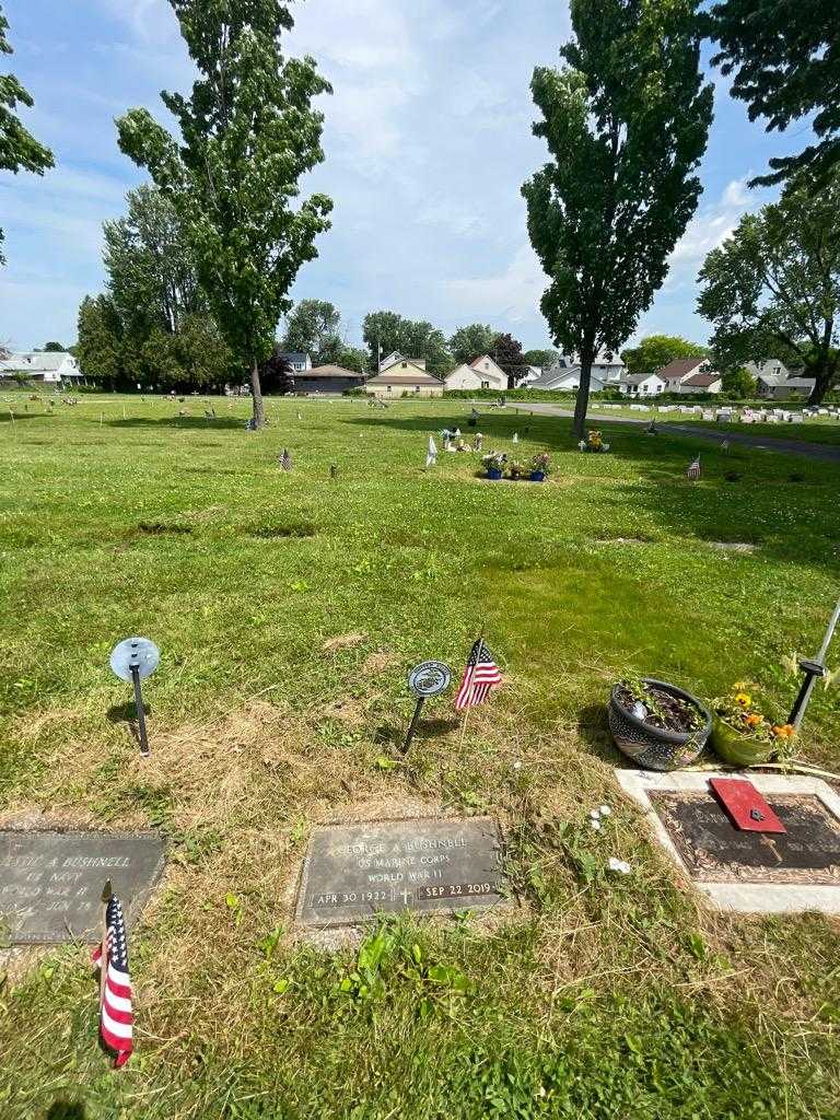 George A. Bushnell's grave. Photo 1