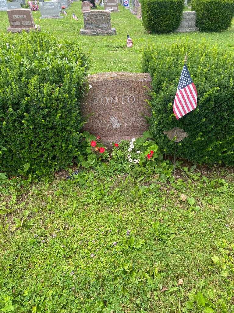 Michael Ponto's grave. Photo 2