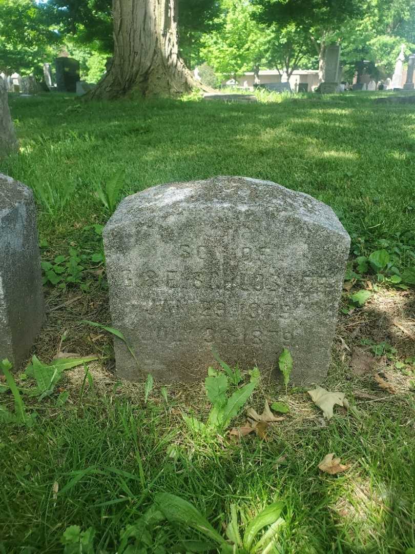 George P. Schlosser's grave. Photo 3