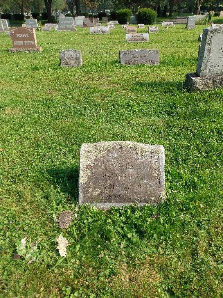 Charles G. Patterson's grave. Photo 1