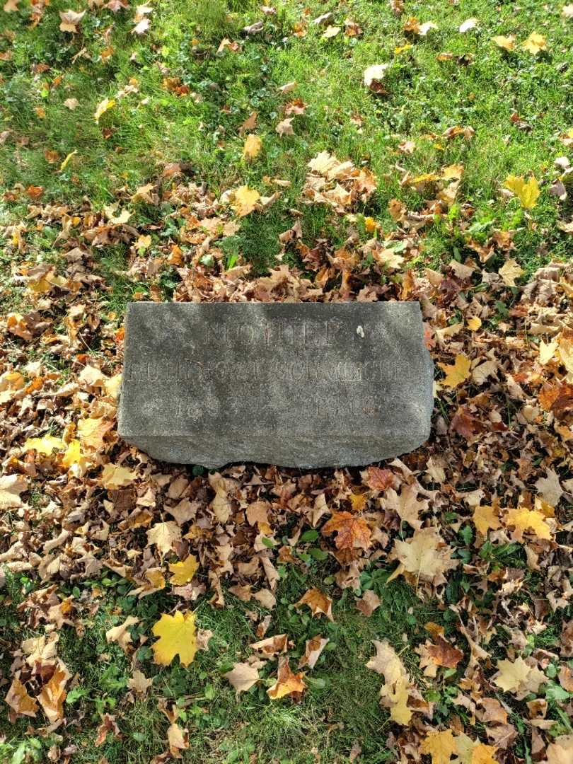 Ruth Howe Schmeichel's grave. Photo 2