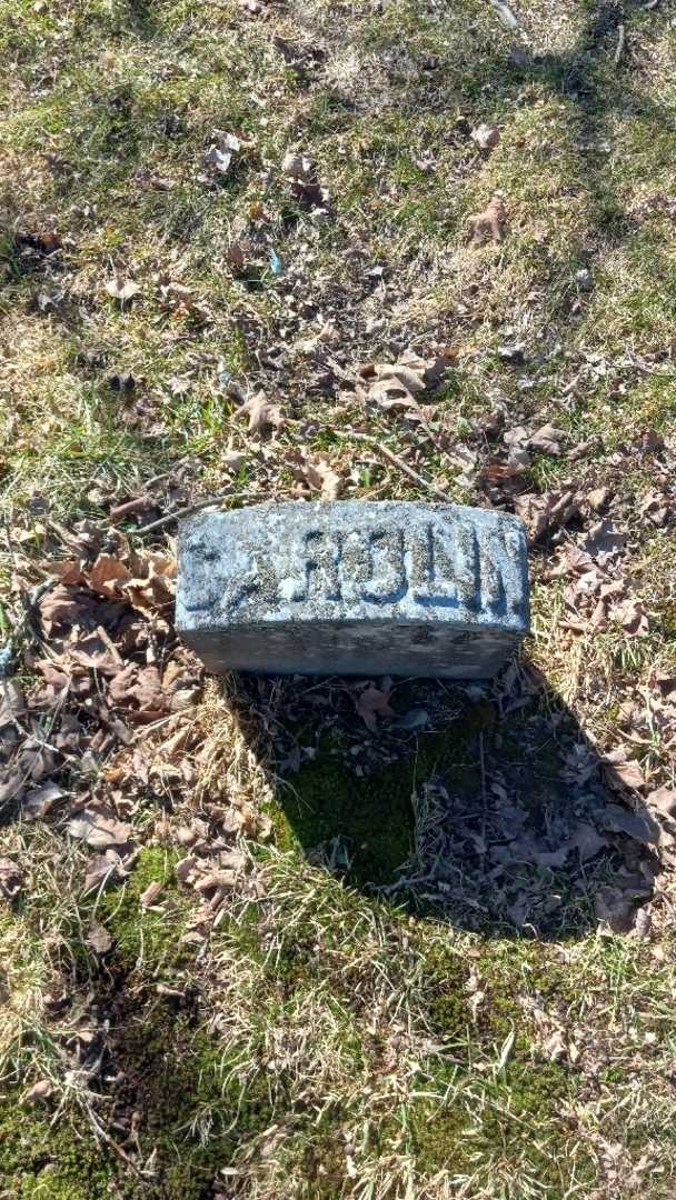 Caroline Happich's grave. Photo 4