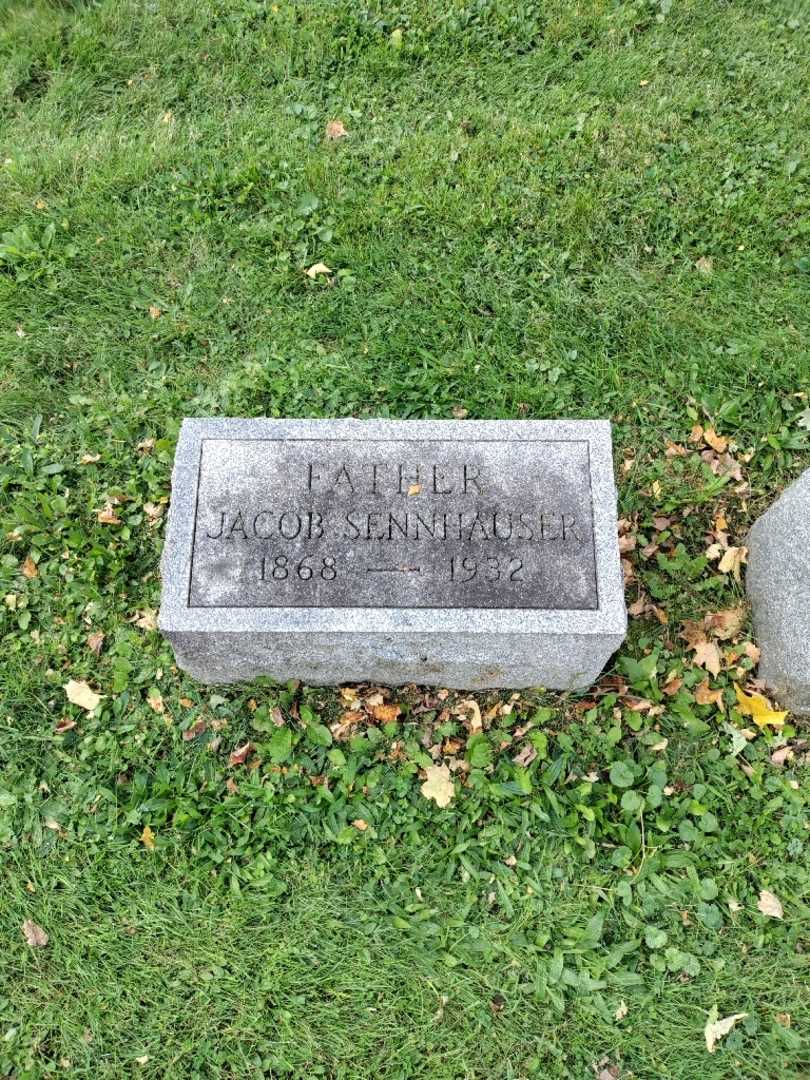 Jacob Sennhauser's grave. Photo 2
