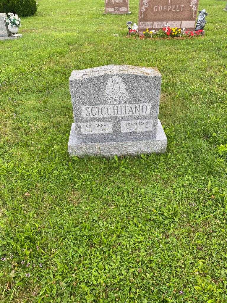 Giovanna Scicchitano's grave. Photo 2