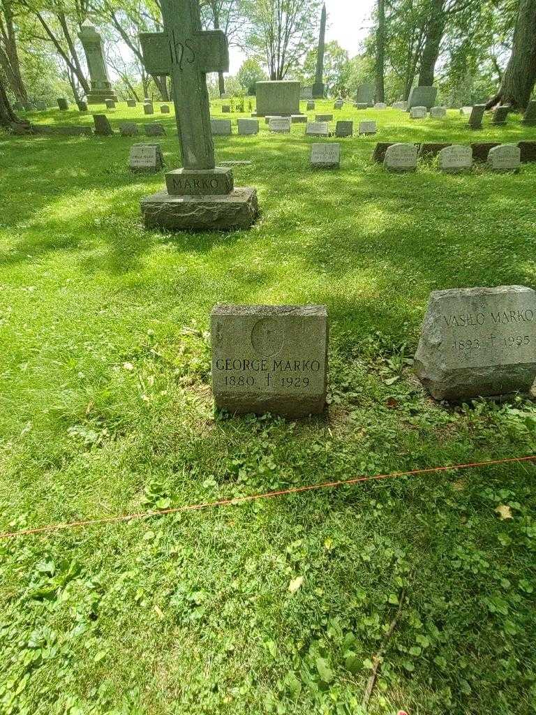 George Marko's grave. Photo 1