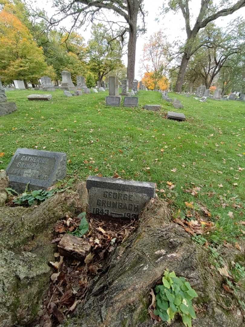 George Grumbach's grave. Photo 1