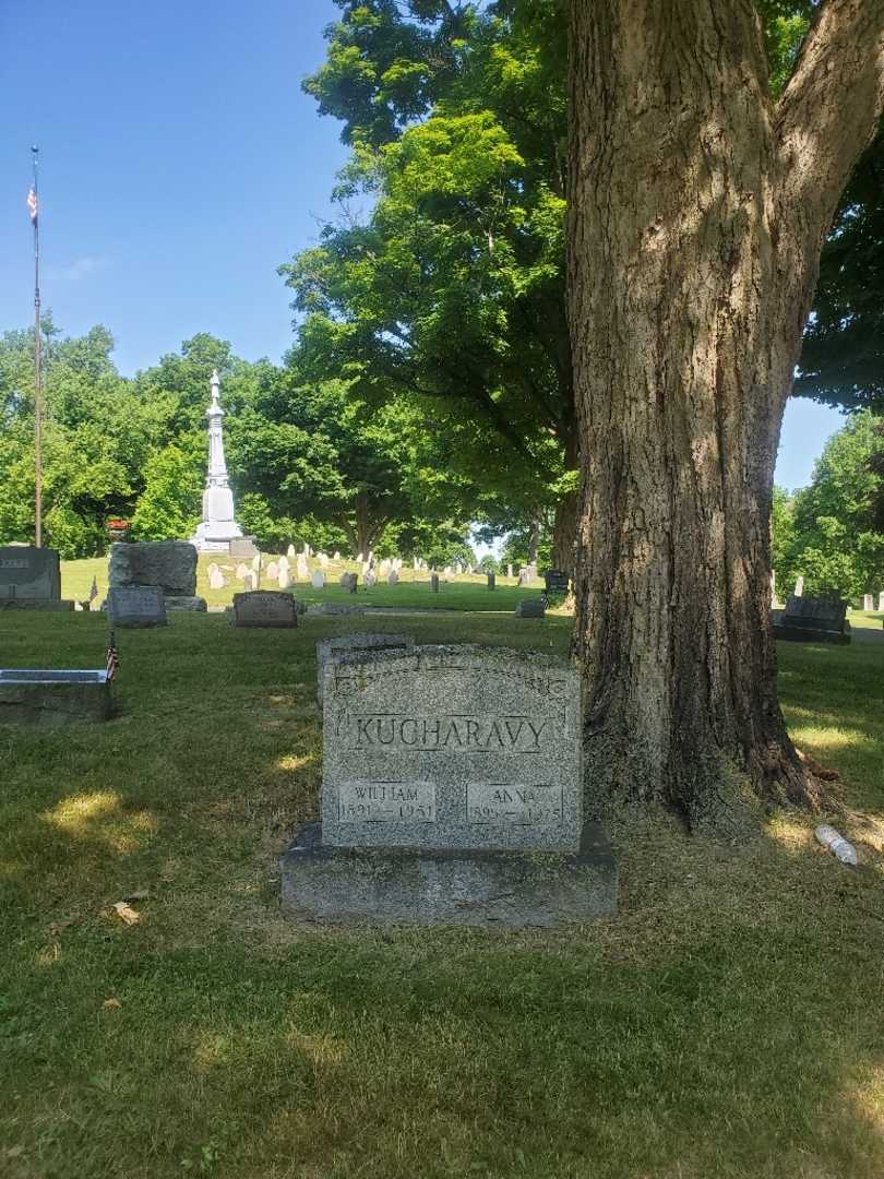 William Kucharavy's grave. Photo 1