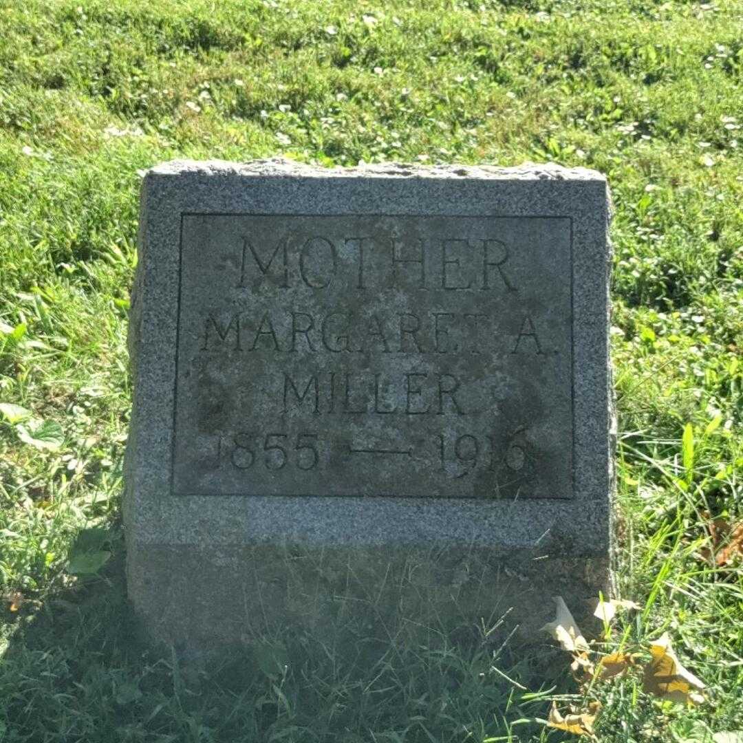 Margaret A. Miller's grave. Photo 3