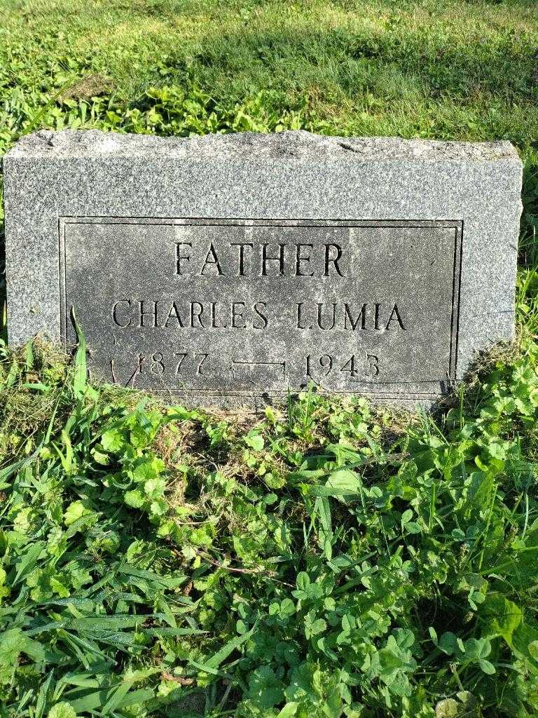 Charles Lumia's grave. Photo 2