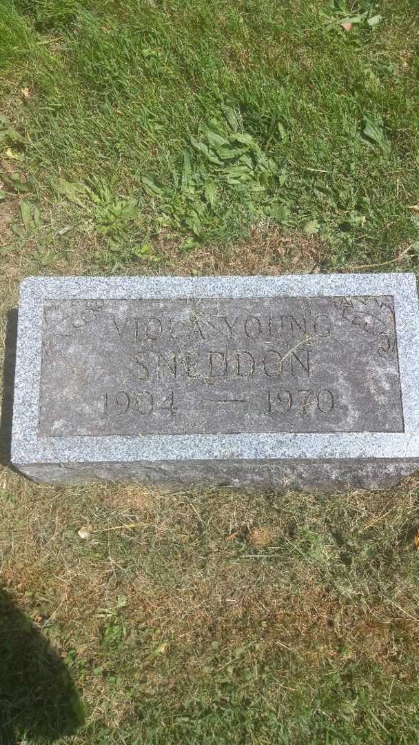 Viola Sneddon's grave. Photo 4