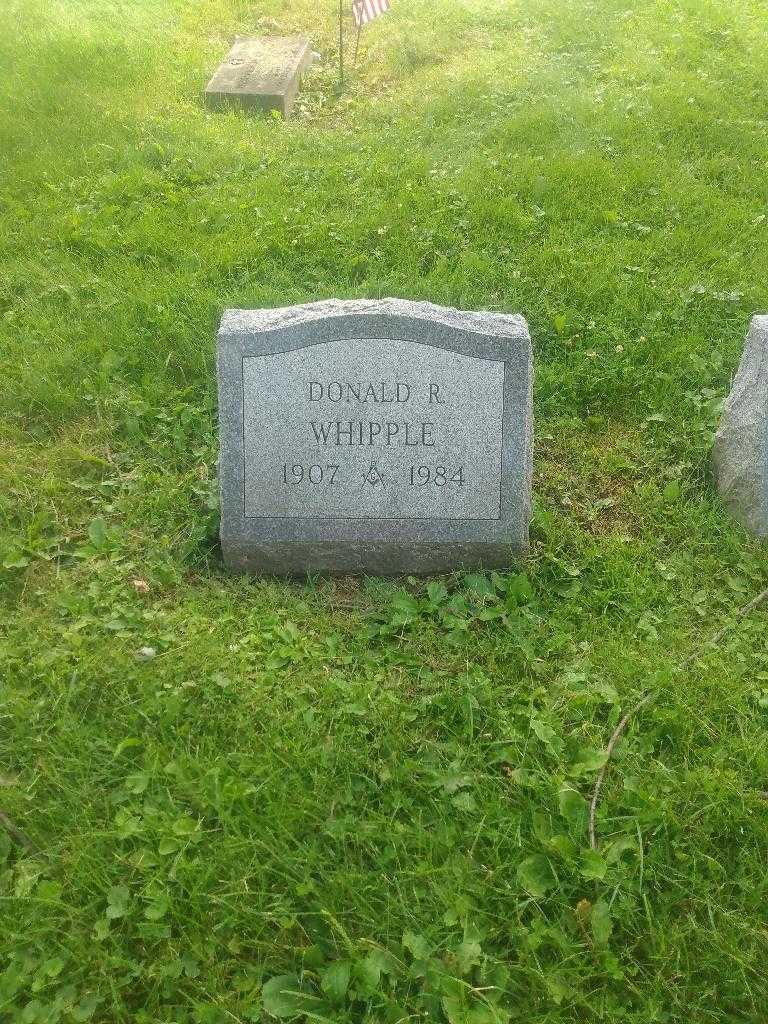 Donald R. Whipple's grave. Photo 3