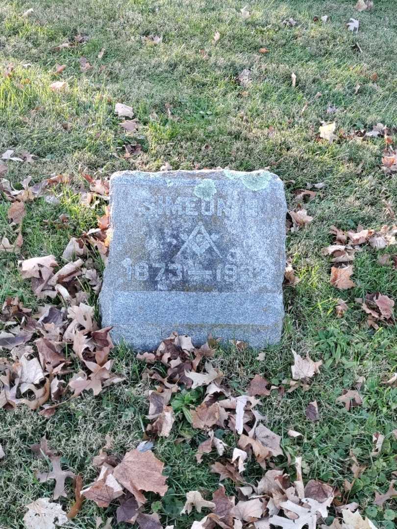Simeon B. Klein's grave. Photo 2