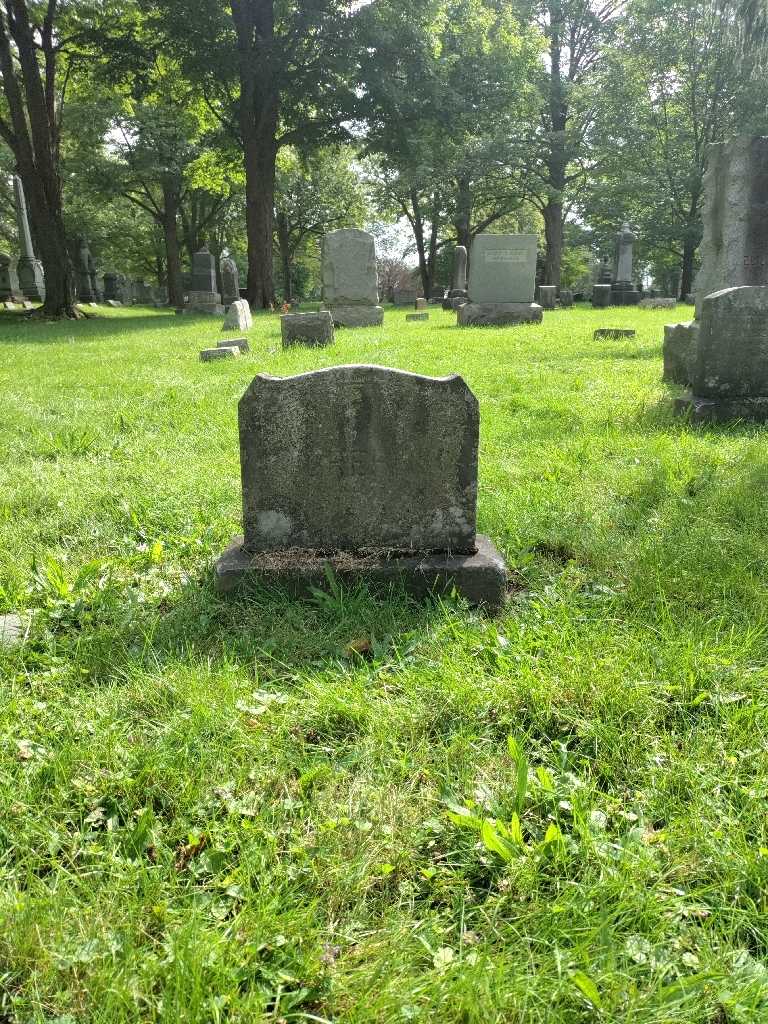 Frederick Brehm's grave. Photo 2