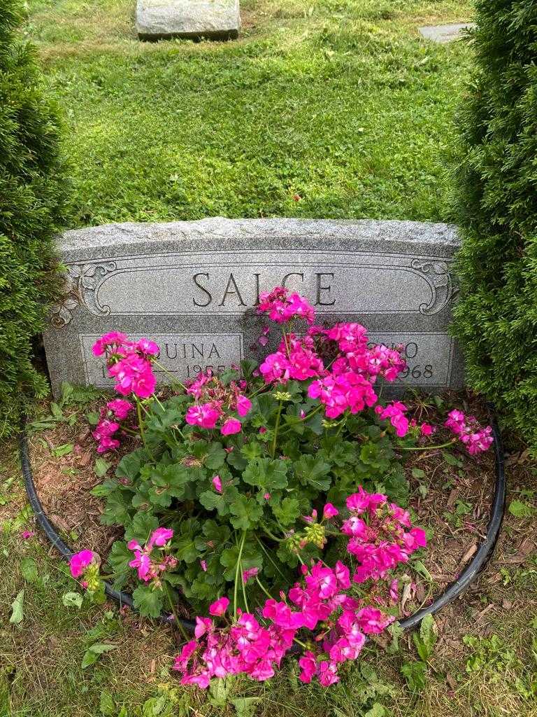 Antonio Salce's grave. Photo 3