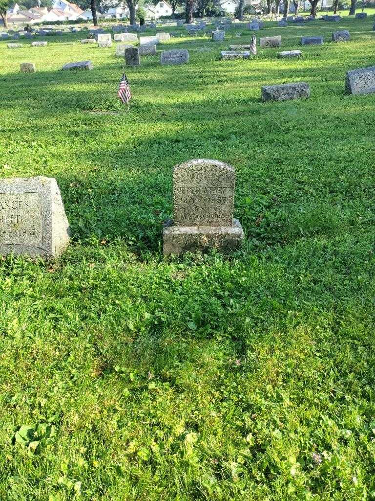 Peter Atseff's grave. Photo 1