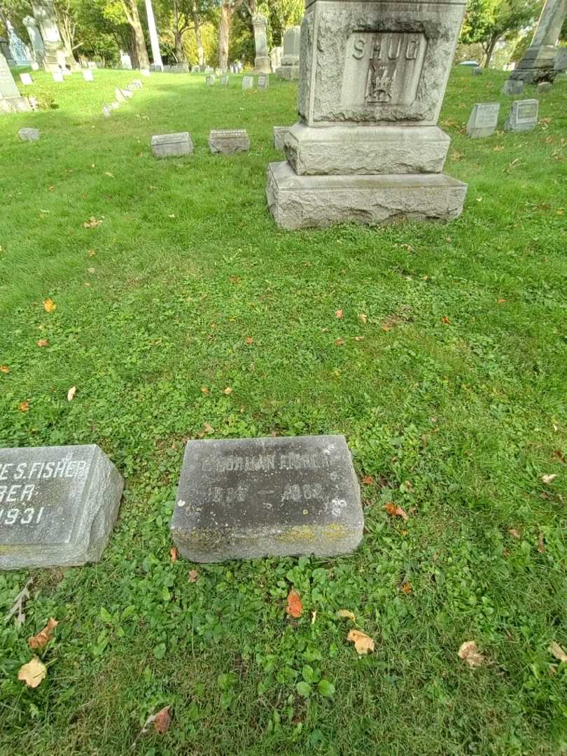 George Norman Fisher's grave. Photo 1