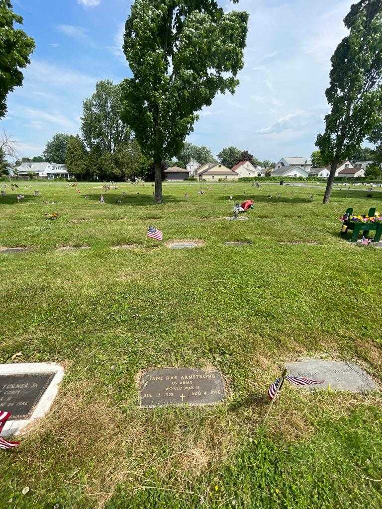 Jane Rae Armstrong's grave. Photo 1