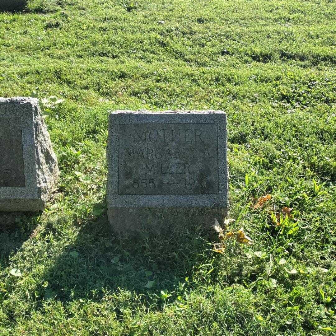 Margaret A. Miller's grave. Photo 1