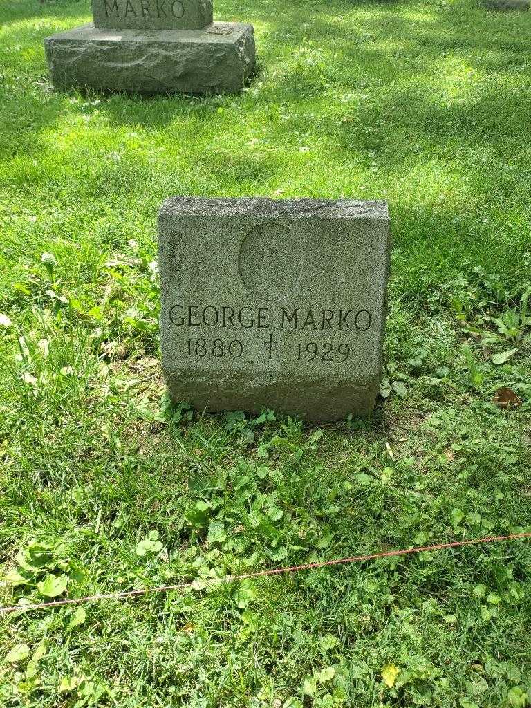 George Marko's grave. Photo 2