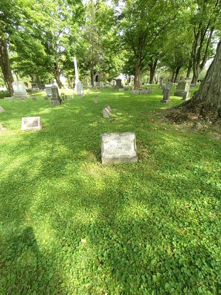 Walter J. Sniper's grave. Photo 1