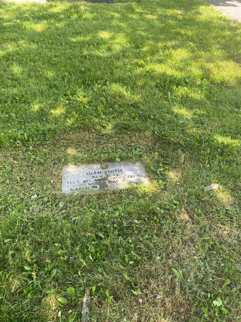 Isiah Smith's grave. Photo 3