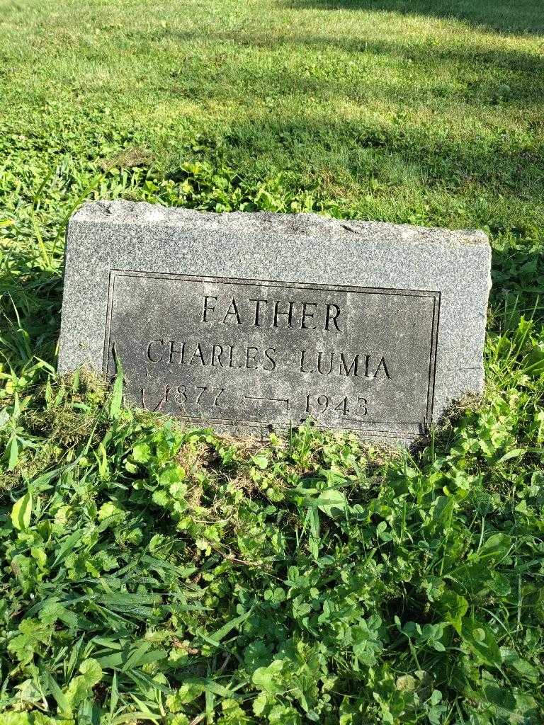 Charles Lumia's grave. Photo 3