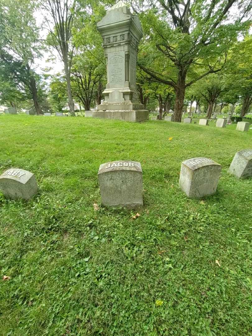 Jacob Peters's grave. Photo 2