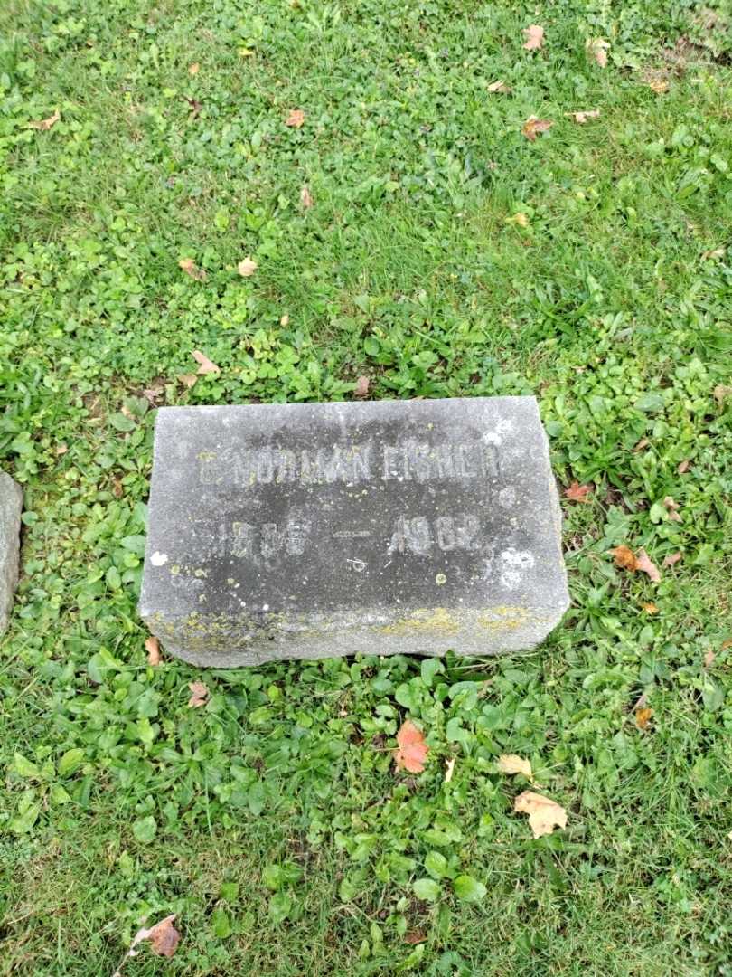 George Norman Fisher's grave. Photo 2