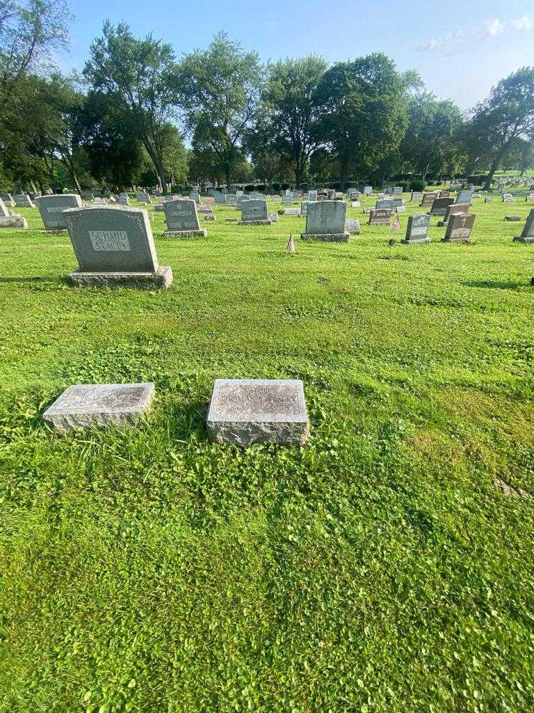 Thomas A. Stacey's grave. Photo 1