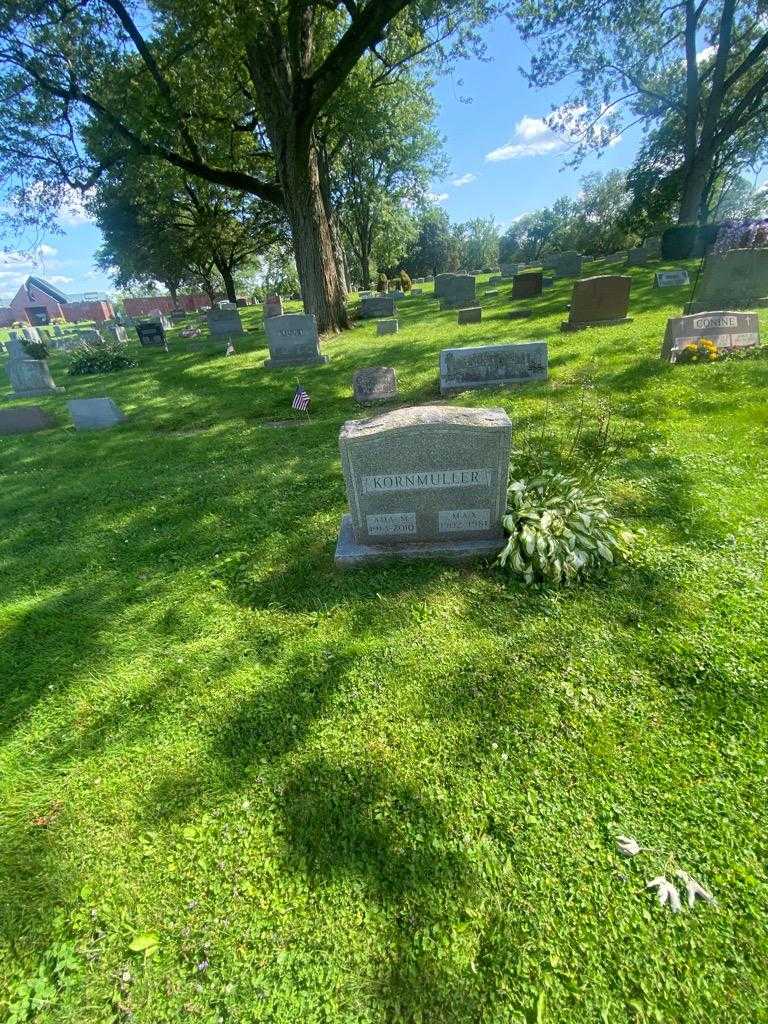 Ada M. Kornmuller's grave. Photo 1