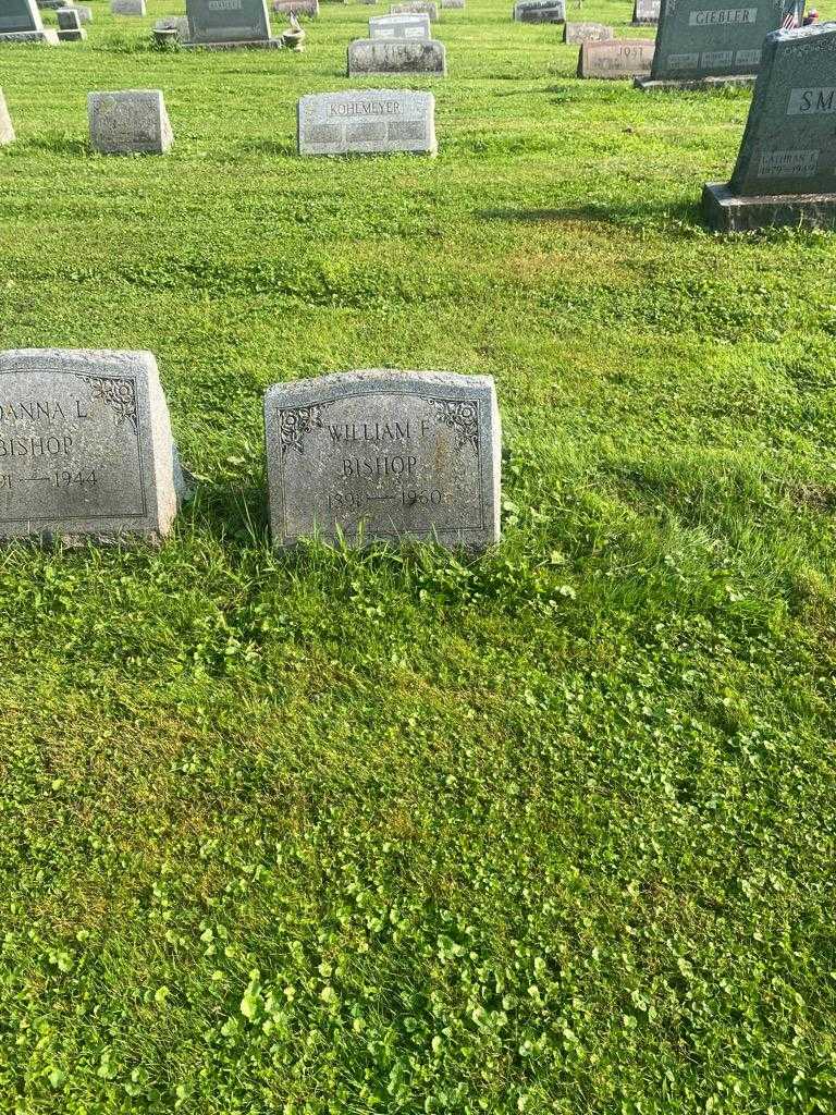 William F. Bishop's grave. Photo 2