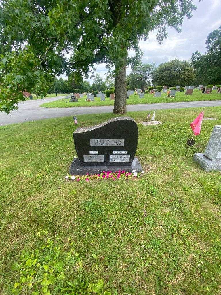 Paula Muolo's grave. Photo 1