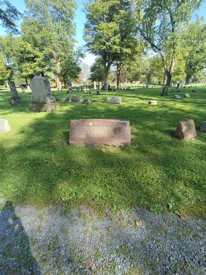 Frances C. Hardter's grave. Photo 1