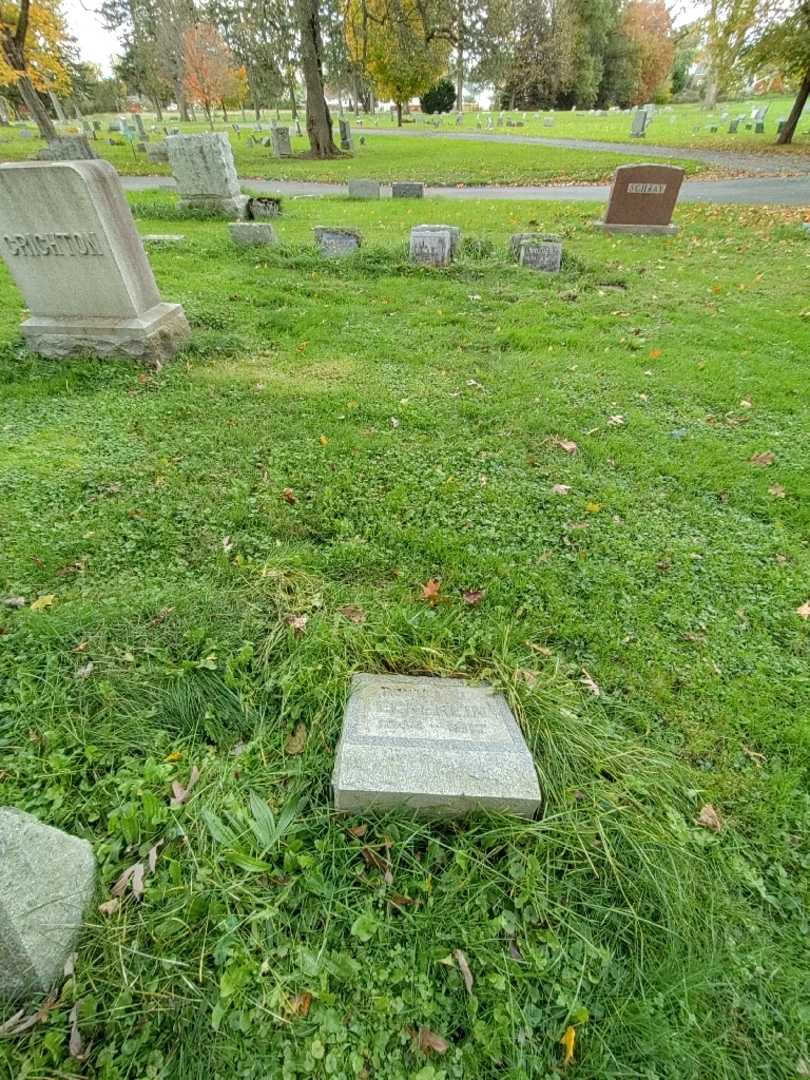 Gustav J. Eckerlin's grave. Photo 1