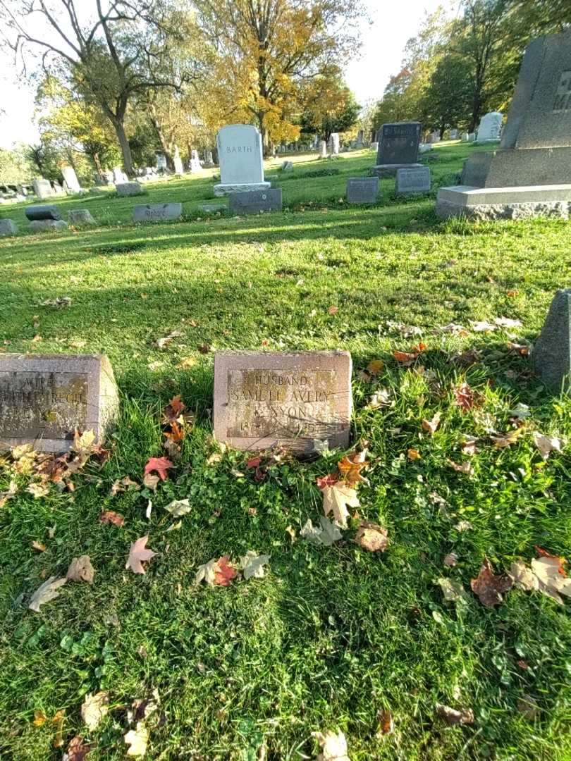 Samuel Avery Kenyon's grave. Photo 1