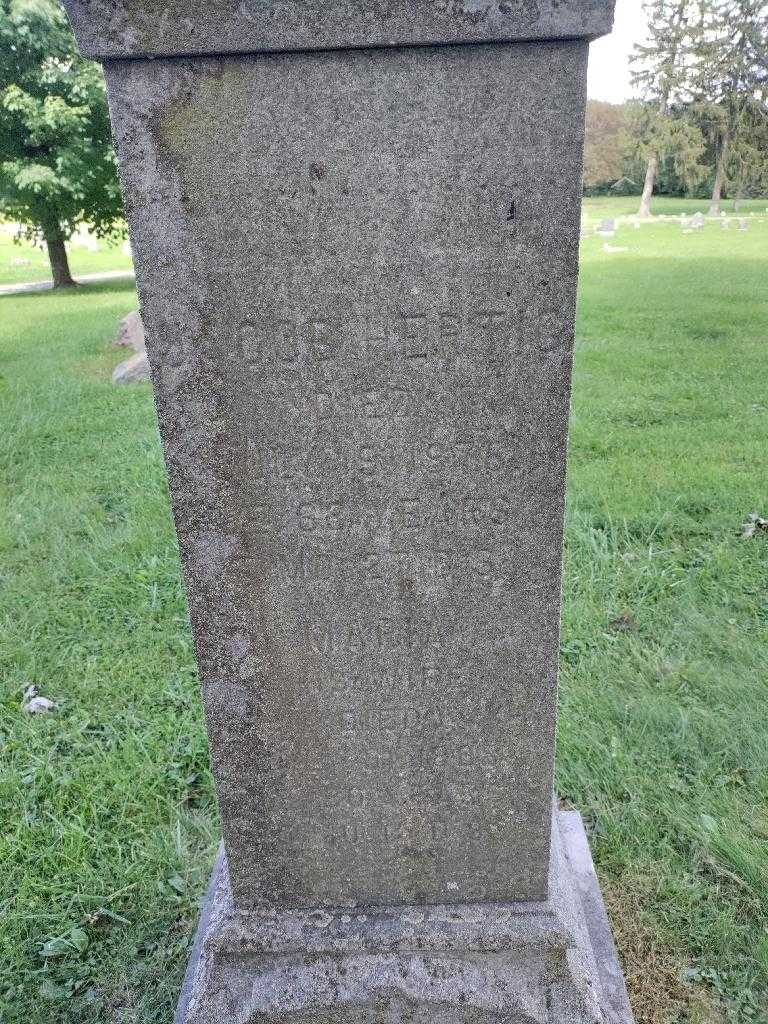 Jacob Hertig's grave. Photo 3