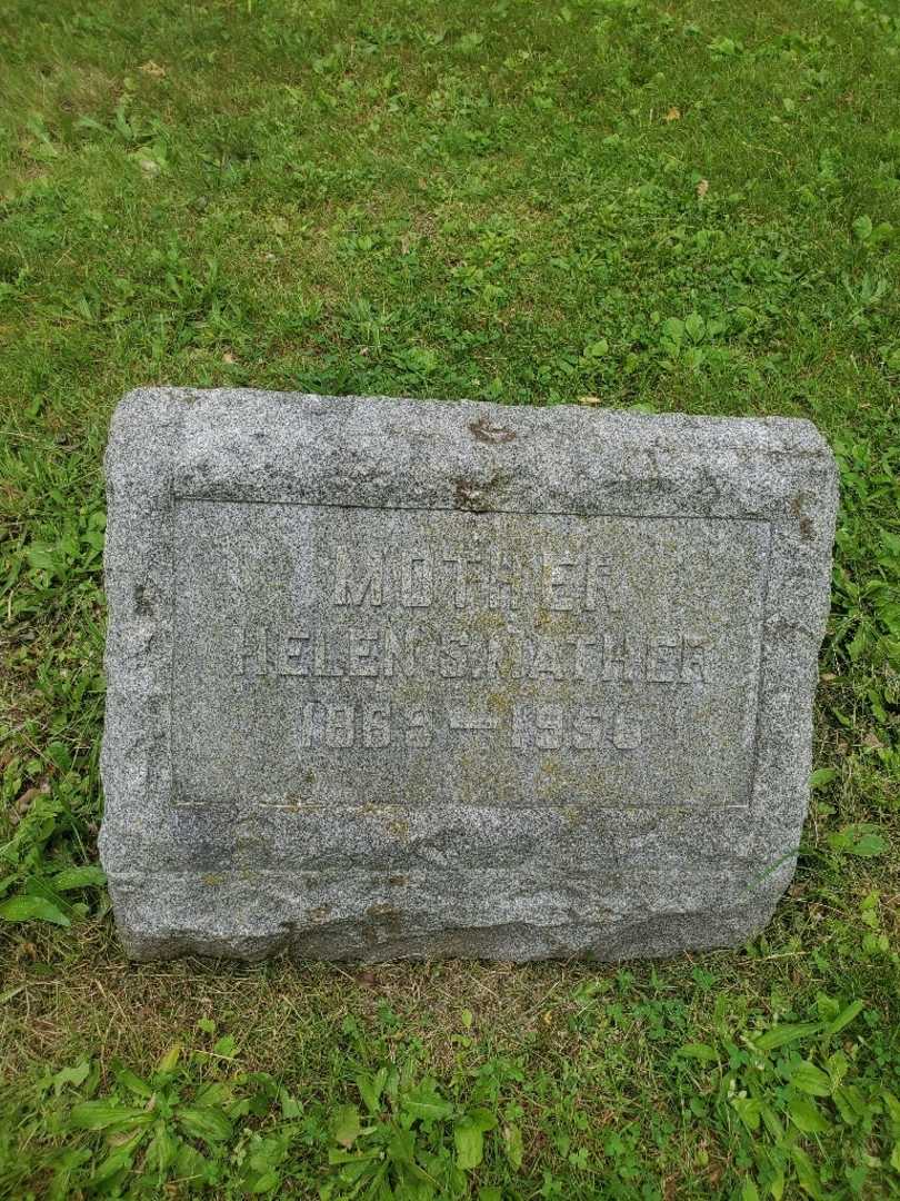 Helen Sybil Mather's grave. Photo 3