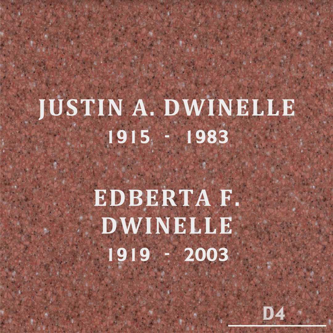 Edberta F. Dwinelle's grave