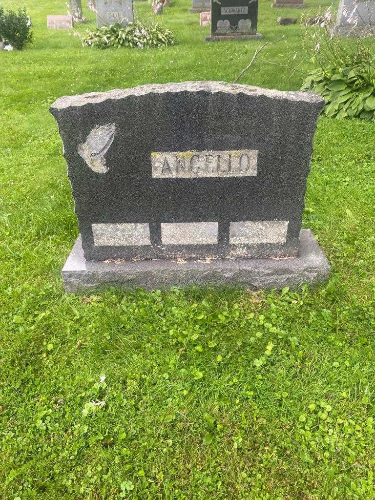 John L. Angello Senior's grave. Photo 3