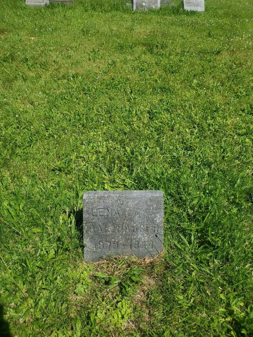 Lena Balzhauser's grave. Photo 2
